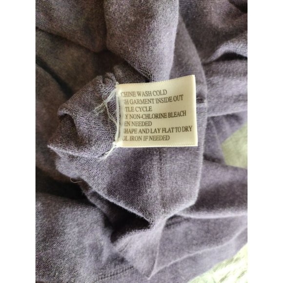 Nat Nast‎ Purple Small Long Sleeve Cotton Sweater - Picture 5 of 6